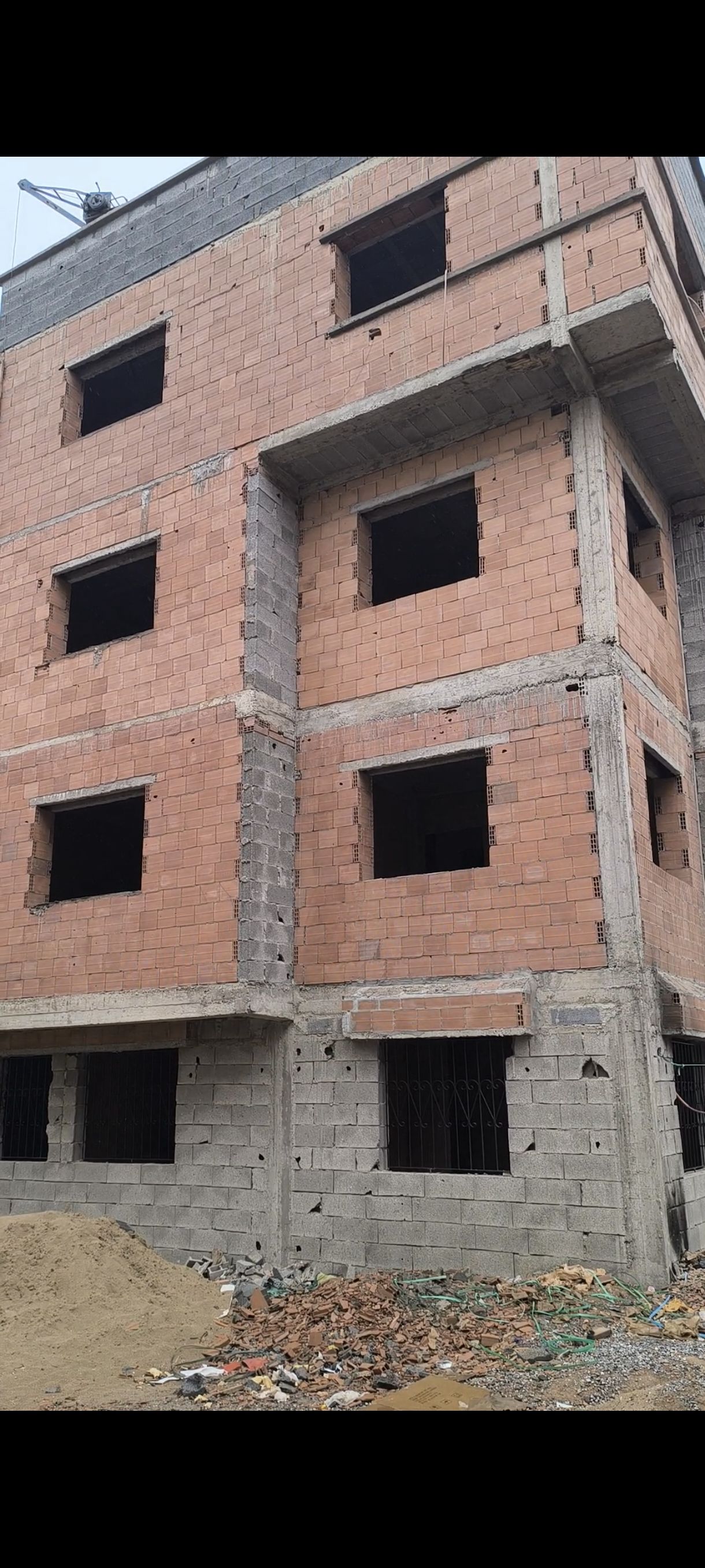 Appartement semi fini en Mohammadia